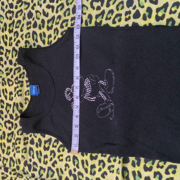 Free add on - Disney Y2K Mickey Mouse Bling Ribbed Tank Top - Picture 7 of 9